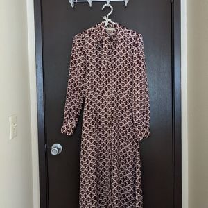 Down East Midi Satin Dress